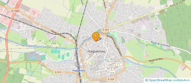localisation de l'entreprise SELARL DR CB  HAGUENAU