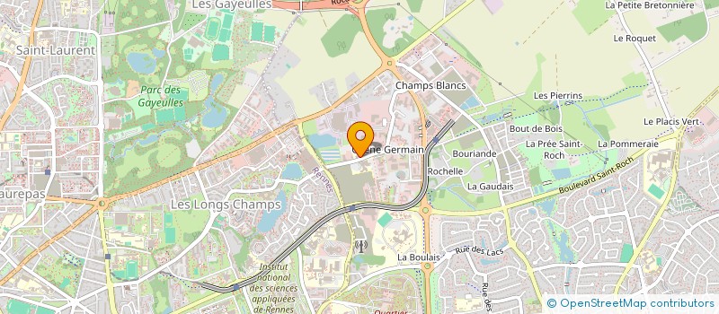 localisation de l'entreprise SELARL DR CHARLES LE CLEC'H  CESSON-SEVIGNE