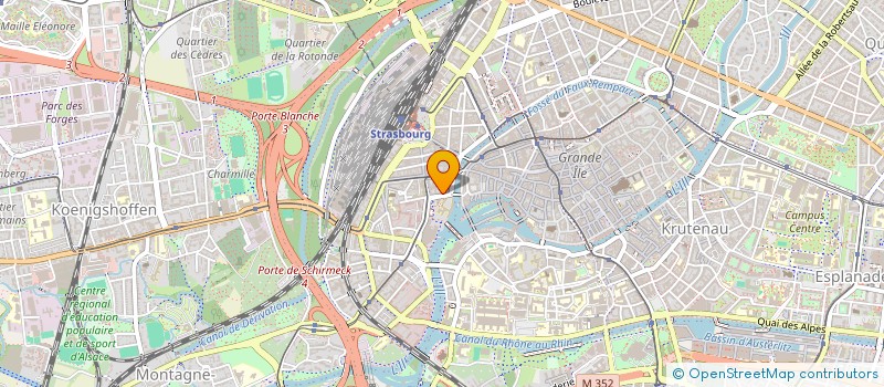 localisation de l'entreprise SELARL DR CHRISTIAN SOMMAIRE  STRASBOURG