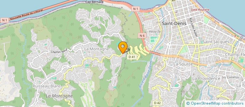 localisation de l'entreprise SELARL DR COCQUEMPOT  SAINT-DENIS