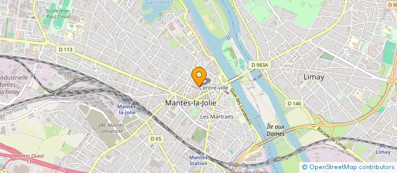 localisation de l'entreprise SELARL DR DANIEL TUIL ET ASSOCIES  MANTES-LA-JOLIE