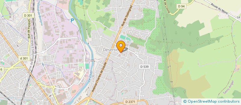 localisation de l'entreprise SELARL DR DEAT  DESERTINES