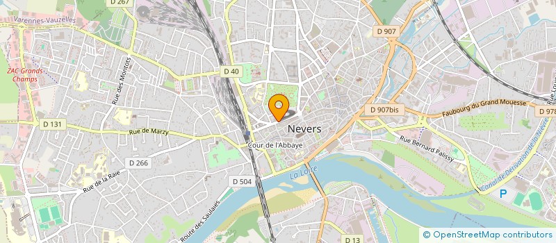 localisation de l'entreprise SELARL DR DURAND  NEVERS