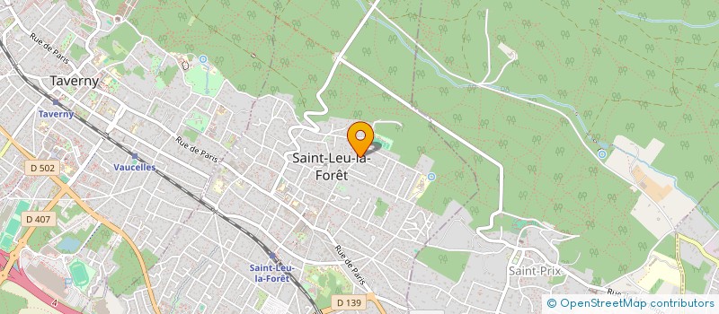 localisation de l'entreprise SELARL DR EL ARARI  SAINT-LEU-LA-FORET