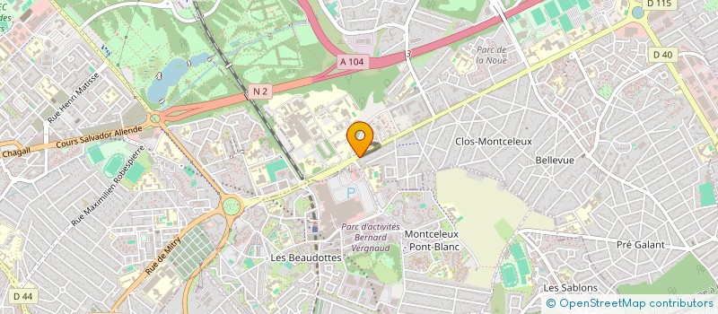 localisation de l'entreprise SELARL DR FLIH BELMADI FRIKIA à VILLEPINTE