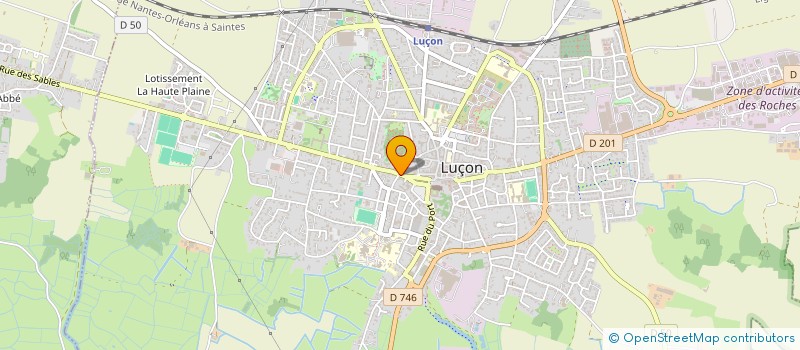 localisation de l'entreprise SELARL DR GAUTHIER à LUCON
