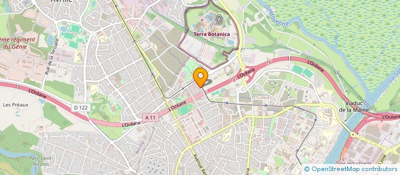 localisation de l'entreprise SELARL DR GEORGES DAHER AZAR à ANGERS