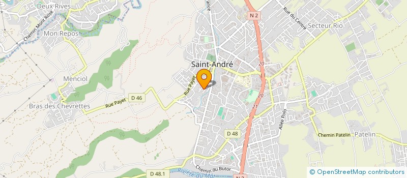 localisation de l'entreprise SELARL DR HANTZEN THIBAULT  SAINT-ANDRE
