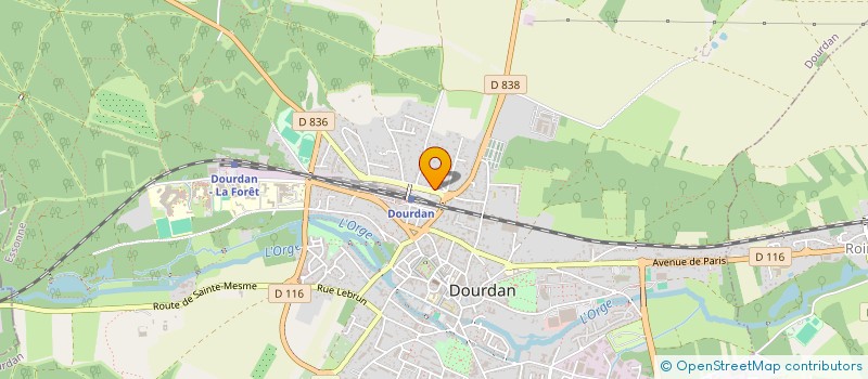 localisation de l'entreprise SELARL DR JEAN-BAPTISTE FRANCES à DOURDAN