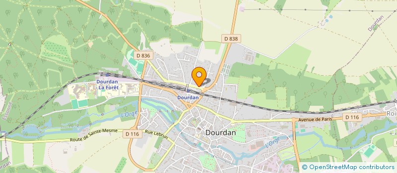 localisation de l'entreprise SELARL DR JEREMIE CHETRIT à DOURDAN
