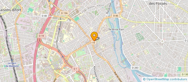 localisation de l'entreprise SELARL DR LAYLI TAVASSOLI  CRETEIL