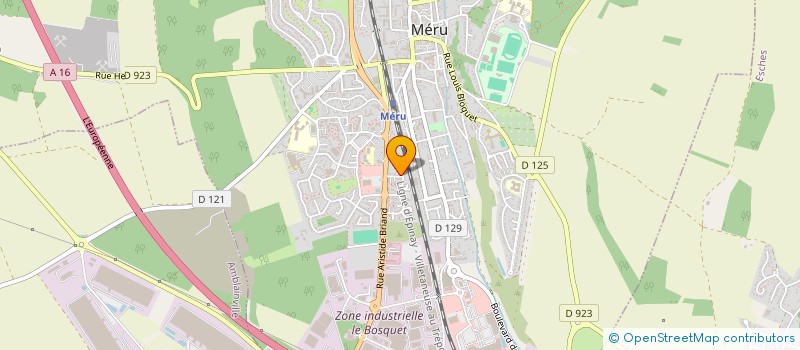 localisation de l'entreprise SELARL DR LUDOVIC ZEITOUN  L'ISLE-ADAM