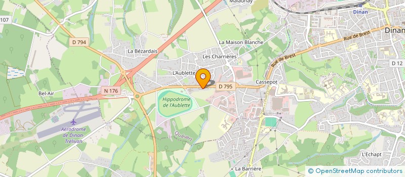 localisation de l'entreprise SELARL DR M. DEWAELE  QUEVERT