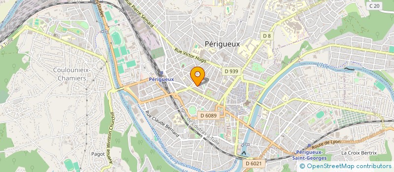 localisation de l'entreprise SELARL DR MASSON à PERIGUEUX