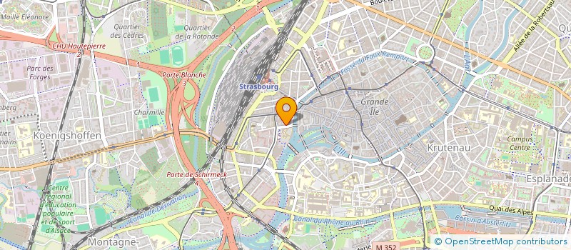 localisation de l'entreprise SELARL DR MAXIME ANTONI à STRASBOURG