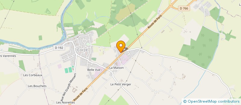 localisation de l'entreprise SELARL DR MHM  LOIRE-AUTHION