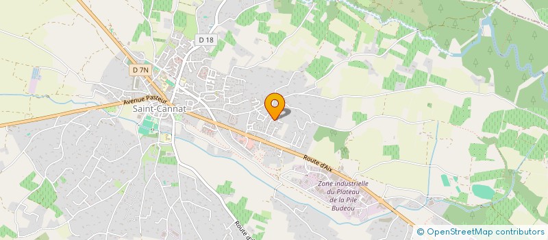 localisation de l'entreprise SELARL DR MOULIN  SAINT-CANNAT