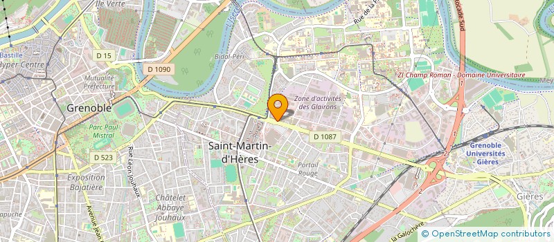 localisation de l'entreprise SELARL DR PEREZ-ROUSTIT  SAINT-MARTIN-D'HERES