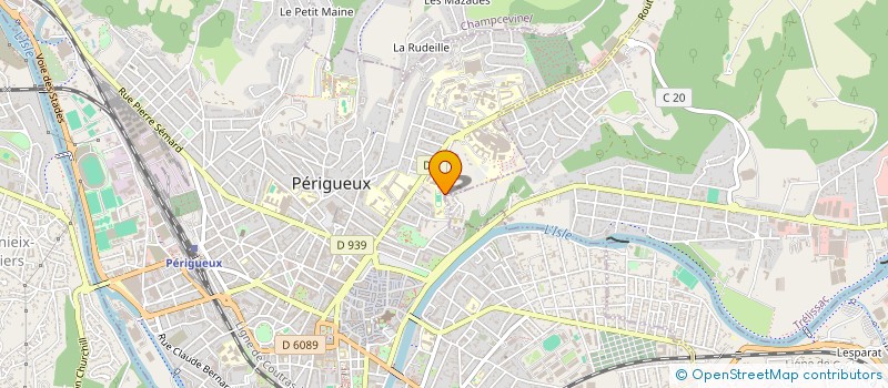 localisation de l'entreprise SELARL DR PEROUA-VIAULT à PERIGUEUX