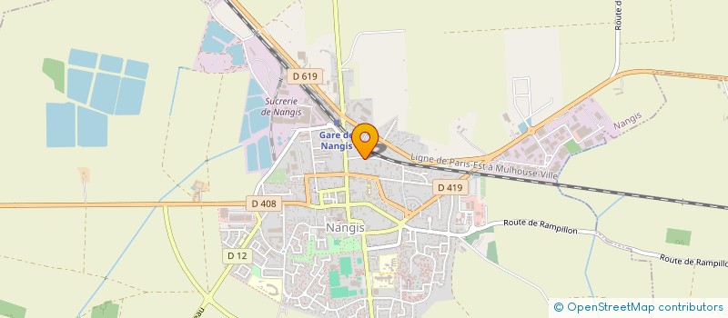 localisation de l'entreprise SELARL DR PICOT BERNARD  NANGIS