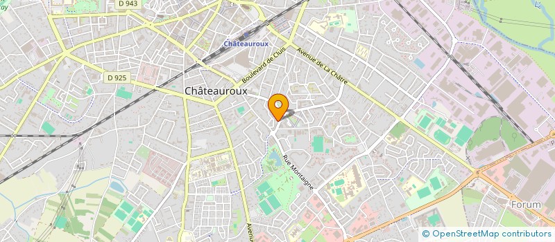 localisation de l'entreprise SELARL DR PIERRE MOUZOU à CHATEAUROUX