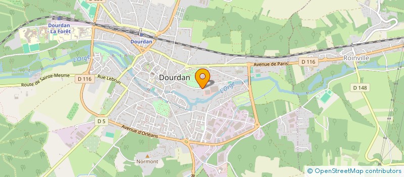 localisation de l'entreprise SELARL DR PIERRON à DOURDAN