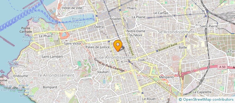 localisation de l'entreprise SELARL DR REMY DUMAS à MARSEILLE
