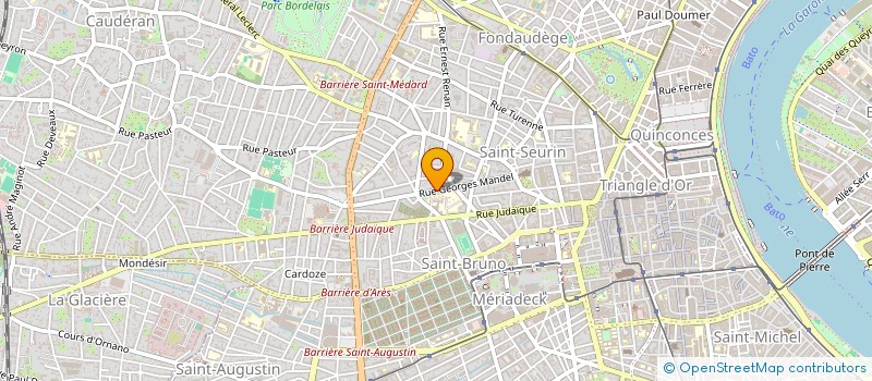 localisation de l'entreprise SELARL DR SABAU  BORDEAUX