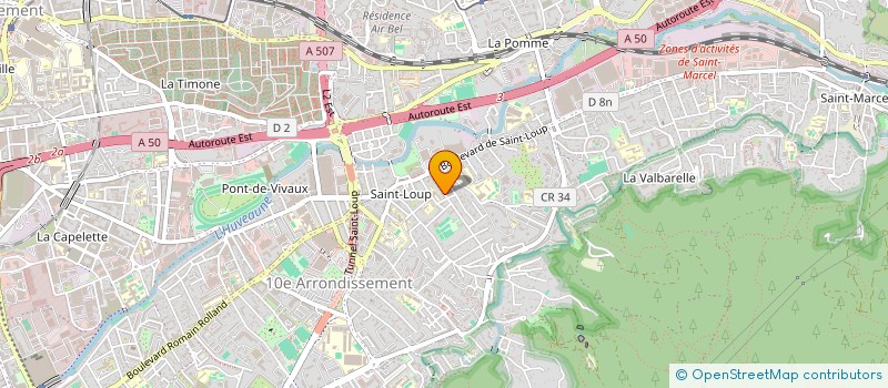 localisation de l'entreprise SELARL DR SCHRAMM à MARSEILLE