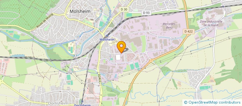 localisation de l'entreprise SELARL DR SIMONA PHILIPPI à MOLSHEIM