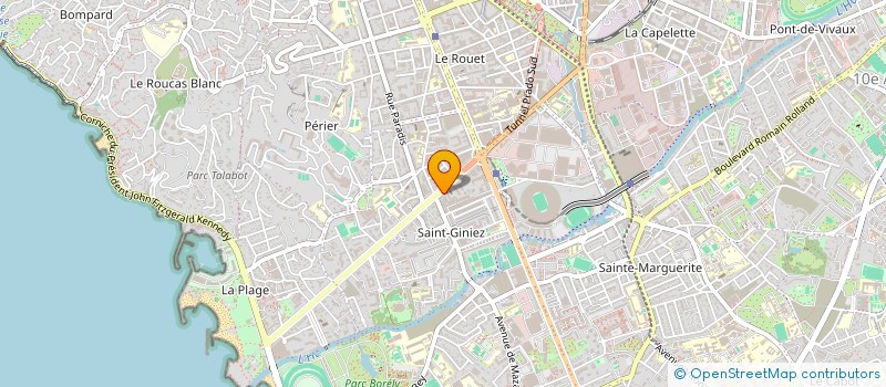 localisation de l'entreprise SELARL DR STEFANI-MORCILLO  MARSEILLE