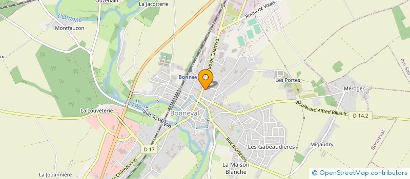 localisation de l'entreprise SELARL DR SYLVAIN GNAHO à LUISANT