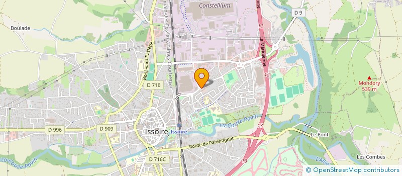 localisation de l'entreprise SELARL DR THIERRY DEGUI  LE PUY-EN-VELAY