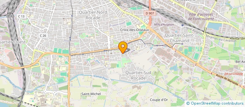 localisation de l'entreprise SELARL DR TOUATI  AVIGNON