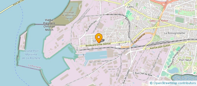 localisation de l'entreprise SELARL DR VANDAMME  LA ROCHELLE