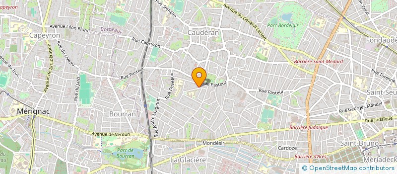 localisation de l'entreprise SELARL DR VIDALI à BORDEAUX