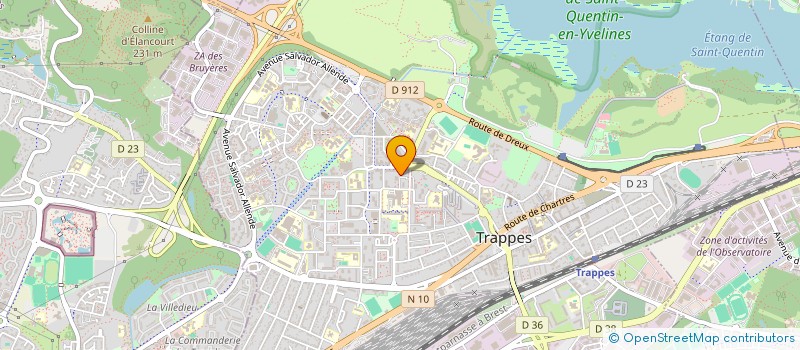localisation de l'entreprise SELARL DRS GERARD NOURRY à TRAPPES