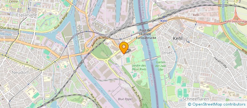 localisation de l'entreprise SELARL DU CABINET D'ORTHODONTIE DU DOCTEUR BAS KNEIP  STRASBOURG