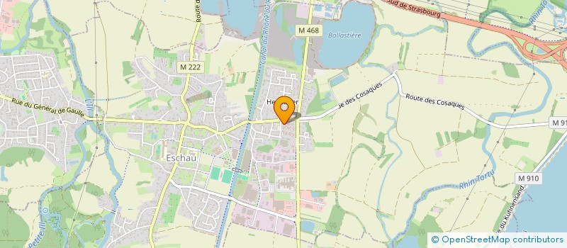 localisation de l'entreprise SELARL DU CABINET DENTAIRE DU DOCTEUR LUCIE MEYER  ESCHAU