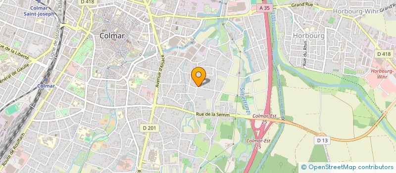 localisation de l'entreprise SELARL DU CABINET DENTAIRE DU DOCTEUR LUDOVIC HEINRICH  COLMAR