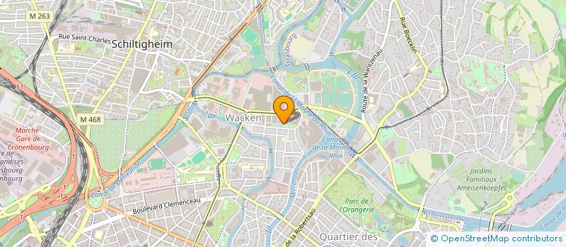 localisation de l'entreprise SELARL DU CABINET DENTAIRE DU DR PAUL SIMON à STRASBOURG