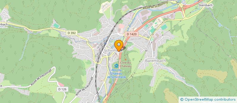 localisation de l'entreprise SELARL DU CABINET DENTAIRE DU DR STEPHANIE BOULIVAN  RUSS