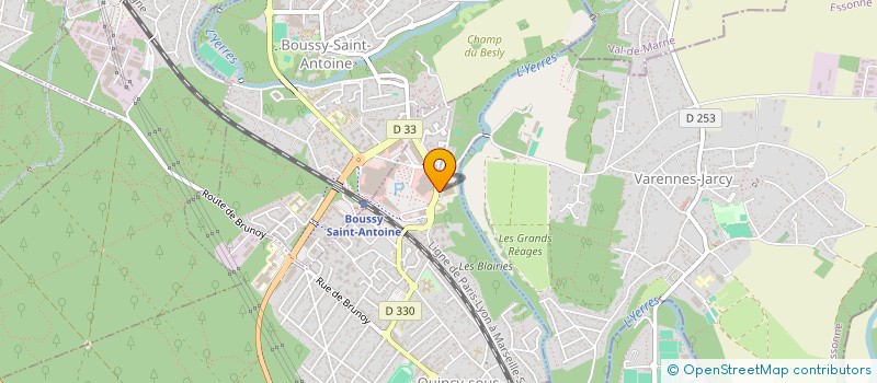 localisation de l'entreprise SELARL DU CABINET DU DOCTEUR ABOU TAAM à QUINCY-SOUS-SENART