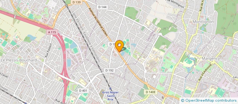 localisation de l'entreprise SELARL DU CEDRE à SAINT-PRIX