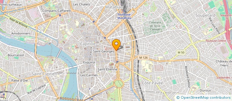localisation de l'entreprise SELARL DU DOCTEUR ADRIEN VANDENPLAS à TOULOUSE