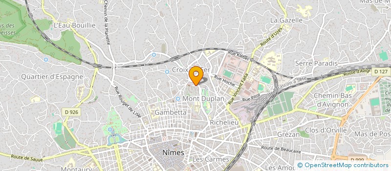 localisation de l'entreprise SELARL DU DOCTEUR AGNES MAURIN VIDAL  NIMES