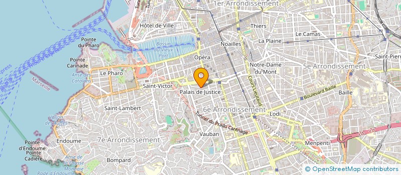 localisation de l'entreprise SELARL DU DOCTEUR ALBERTINE MARCHADIER à MARSEILLE
