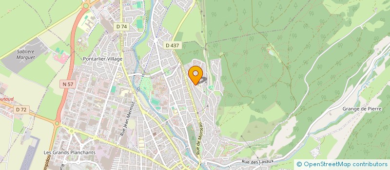 localisation de l'entreprise SELARL DU DOCTEUR AMELIE LACOSTE à PONTARLIER