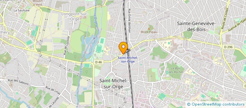 localisation de l'entreprise SELARL DU DOCTEUR ANH KHOA HOANG  SAINT-MICHEL-SUR-ORGE