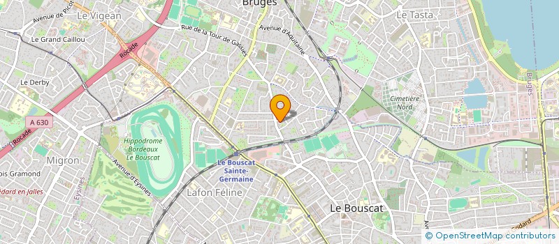 localisation de l'entreprise SELARL DU DOCTEUR ANNE-LAURE RIVAIN à BRUGES